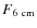 $F_{\rm 6~cm}$