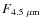 $F_{\rm 4.5~\mu m}$