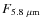 $F_{\rm 5.8~\mu m}$