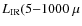 $L_{\rm IR}(5{-}1000~\mu$