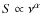 $S\propto\nu^\alpha$