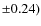 $\pm0.24)$