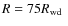 $R=75\mbox{$R_{\rm wd}$ }$