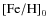 ${\rm [Fe/H]}_0$