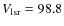 $V_{{\rm lsr}}=
98.8$