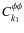 $C_{k_1}^{\phi\phi}$