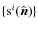 $\{ {\rm s}^i(\hat{\vec n})\}$