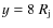 $y=8~R_{\rm j}$