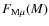 $F_{\rm M\mu}(M)$