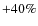 $+40\%$