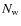 $N_{\rm w}$