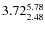 $\rm 3.72_{2.48}^{5.78}$