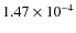 $1.47\times 10^{-4}$