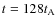 $t=128t_{\rm A}$