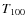 $T_{\rm 100}$