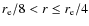$r_{\rm e}/8< r \leq r _{\rm e} /4$