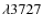 $\lambda3727$