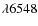 $\lambda6548$