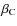 $\beta _{\rm C}$