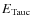 $E_{\rm Tauc}$