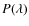 $P(\lambda)$