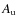 $A_{{\rm u}}$