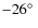 $-26\hbox{$^\circ$ }$