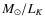 $M_{\odot}/L_K$