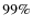 $99\%$