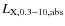 $L_{\rm X, 0.3{-}10, abs}$