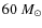$60~M_{\odot}$