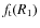 $f_{\rm t} (R_1)$