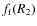 $f_{\rm f} (R_2)$