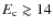 $E_{\rm c}\gtrsim14$