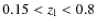 $0.15<z_{\rm l}<0.8$