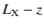 $L_{\rm X}-z$