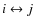 $i\leftrightarrow j$