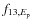 $f_{13,E_{\rm p}}$