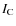 $I_{\rm C}$