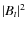 $ \vert B_t \vert ^2 $