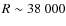 $R\sim38~000$