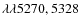 $\lambda\lambda 5270, 5328$