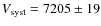 $V_{\rm syst} = 7205 \pm 19$