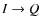 $I\rightarrow Q$