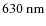$630~{\rm nm}$