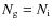 $N_{\rm g}=N_{\rm i}$