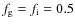 $f_{\rm g}=f_{\rm i}=0.5$