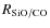 $R_{\rm SiO/CO}$