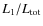 $L_1/L_{\rm tot}$