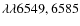 $\lambda\lambda6549,6585$